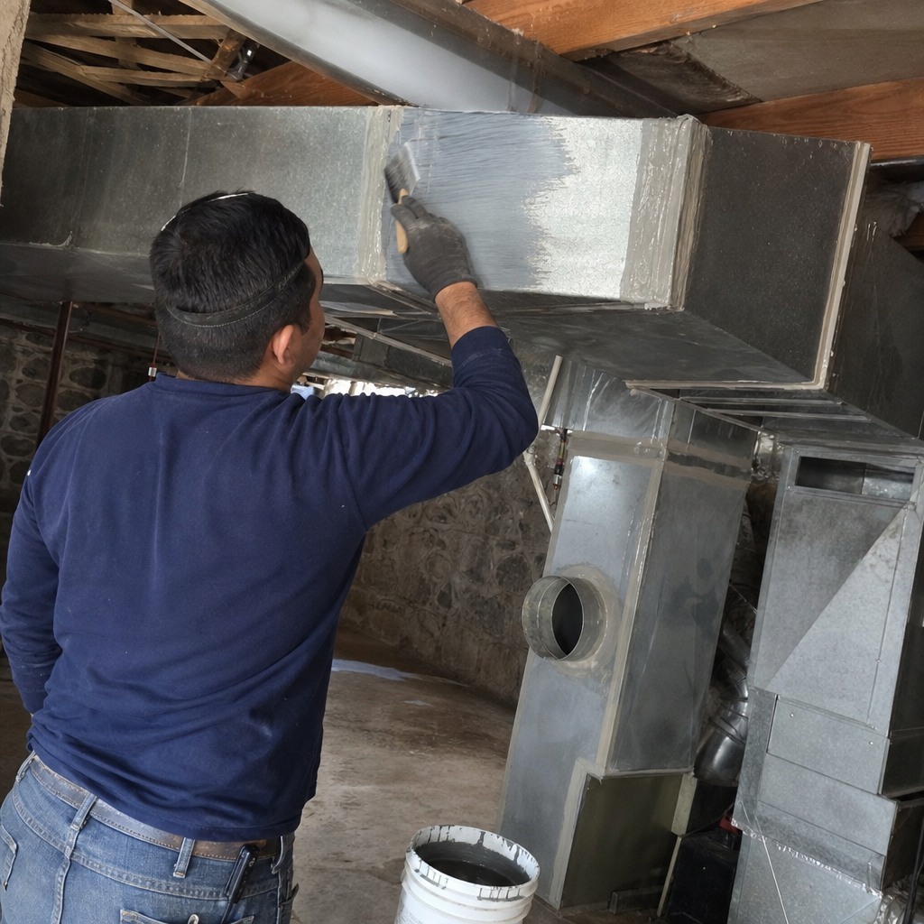 professional duct repair & sealing service
